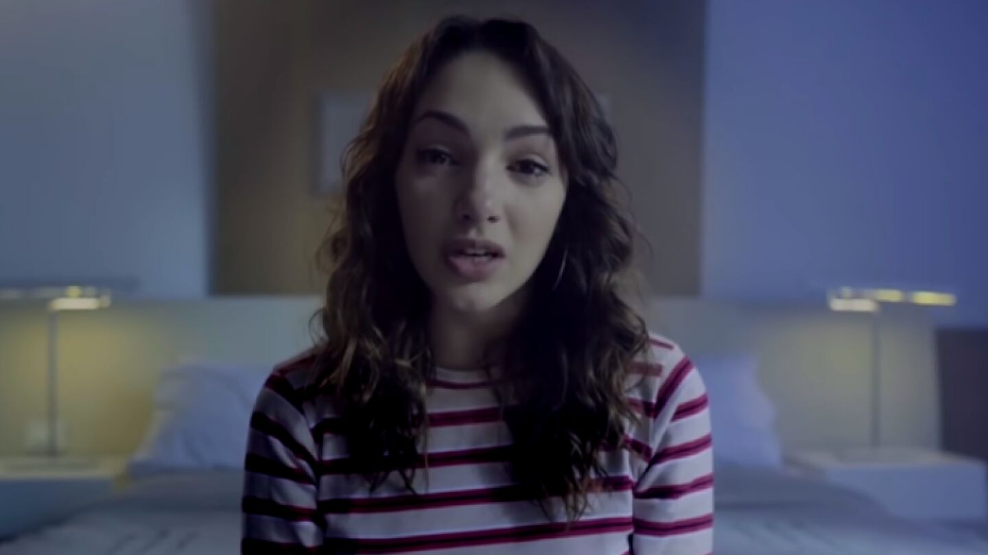 Captura del v&iacute;deo con el que Thelma Fardin ha denunciado los hechos