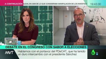 Carles Campuzano: "No sé si el PSOE quiere aprobar de verdad los Presupuestos"