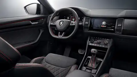 Skoda Kodiaq RS interior Skoda Kodiaq RS interior