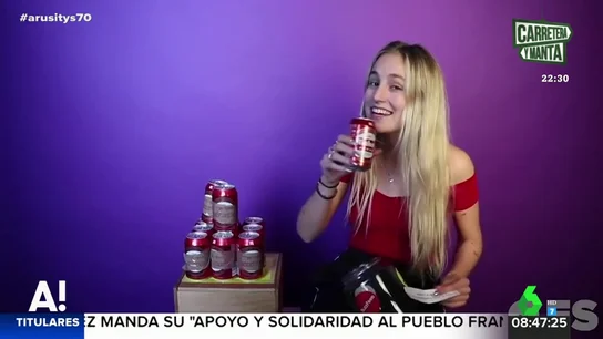 El 'yo nunca' más 'sincero' y divertido de María de Operación Triunfo El 'yo nunca' más 'sincero' y divertido de María de Operación Triunfo