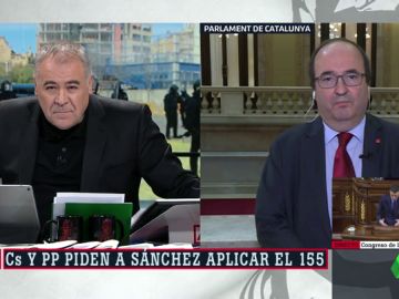 Miquel Iceta: "Defendemos la unidad de España, pero no somos los de 'una, grande y libre'" Miquel Iceta: "Defendemos la unidad de España, pero no somos los de 'una, grande y libre'"
