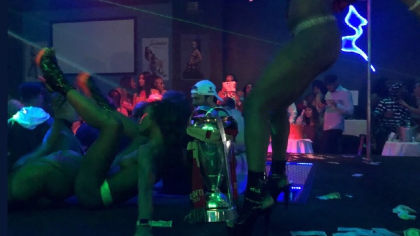 La Copa de la MLS, en un club de 'striptease'