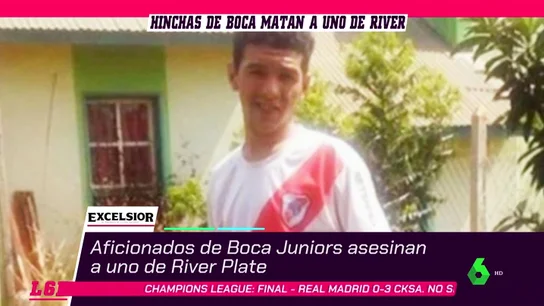 Dos radicales de Boca Juniors asesinan a un aficionado de River Plate mientras celebraba la victoria en la Copa Libertadores Dos radicales de Boca Juniors asesinan a un aficionado de River Plate mientras celebraba la victoria en la Copa Libertadores