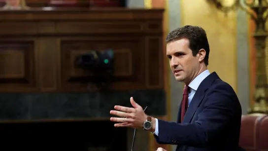 El líder del PP, Pablo Casado El líder del PP, Pablo Casado