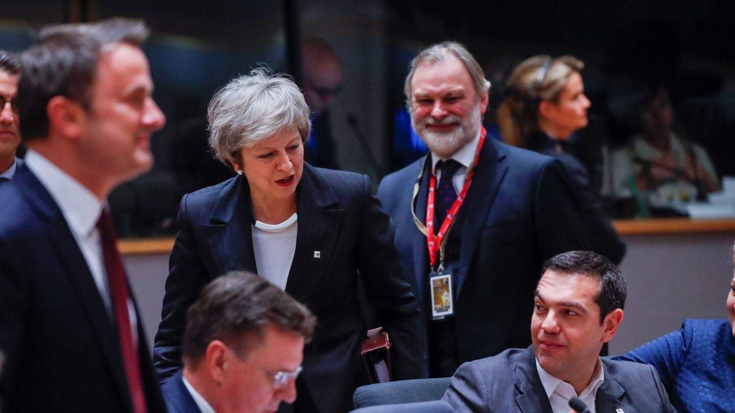La primera ministra brit&aacute;nica, Theresa May