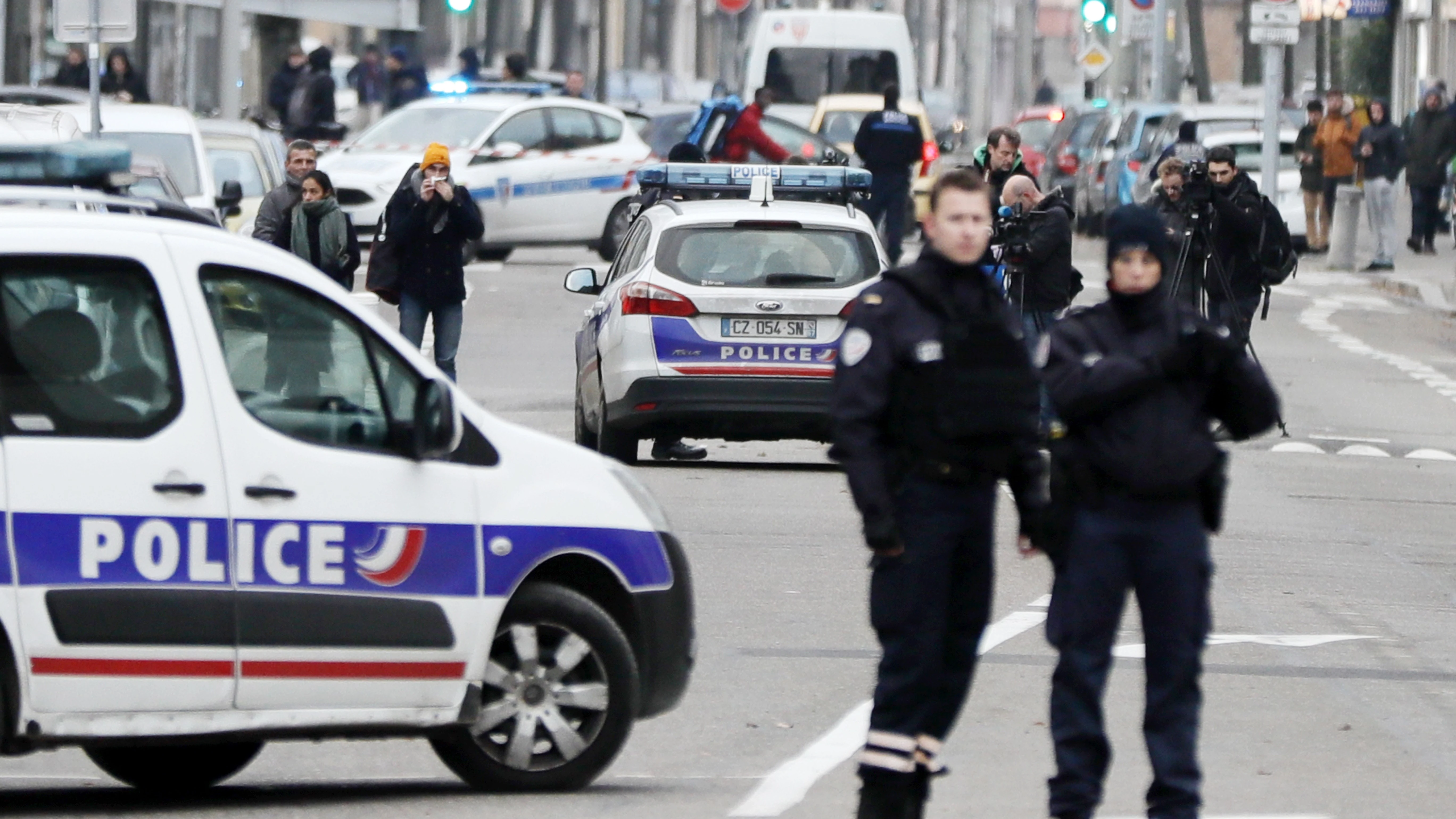 Agentes de la policía francesa 