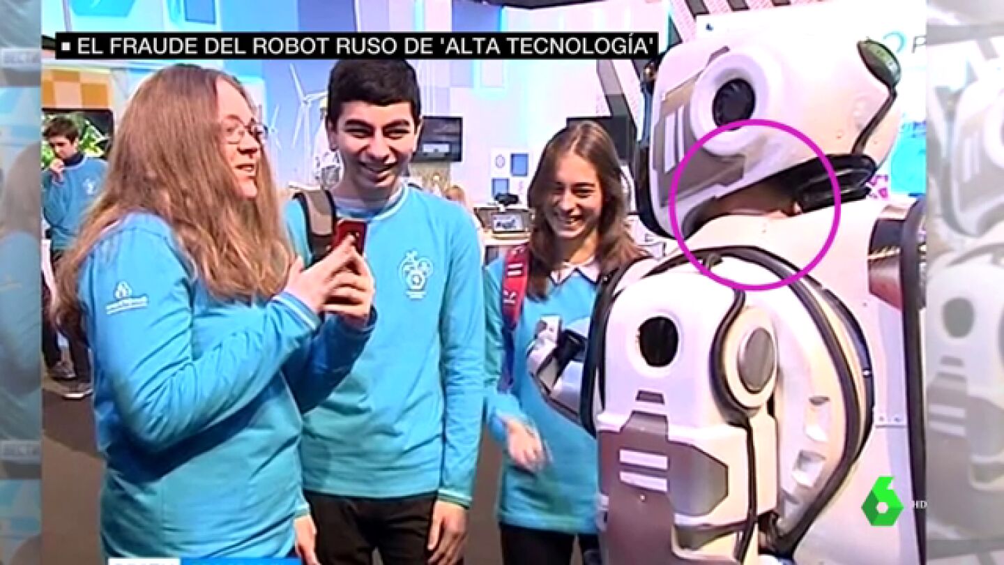 El fraude de un robot de alta tecnolog&iacute;a: lo presentan como un avance y se descubre que es un humano disfrazado