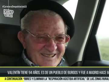 Valentín emocionado en su visita a Madrid Valentín emocionado en su visita a Madrid