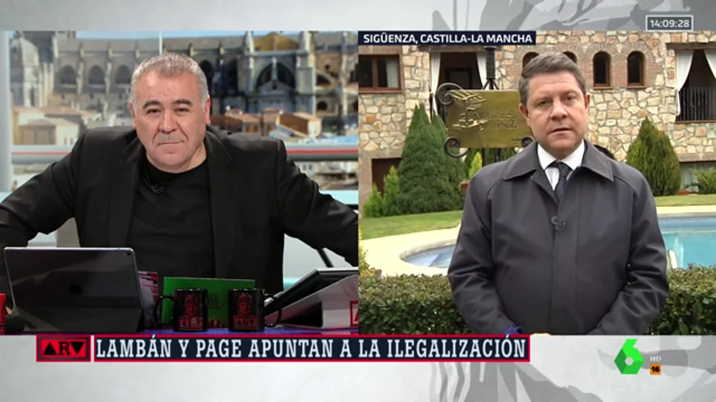García-Page, sobre la aplicación del 155: "Cuando alguien proclama que su objetivo político es la desestabilización, tiene que haber una contestación jurídica" García-Page, sobre la aplicación del 155: "Cuando alguien proclama que su objetivo político es la desestabilización, tiene que haber una contestación jurídica"