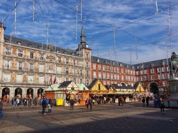 Mercadillo Plaza Mayor. Madrid