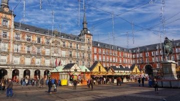 Mercadillo Plaza Mayor. Madrid
