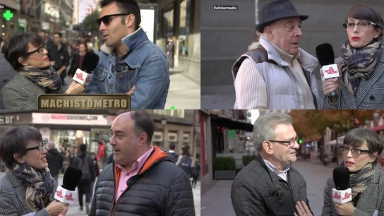 Thais Villas pone a prueba a los españoles con el 'machistómetro' Thais Villas pone a prueba a los españoles con el 'machistómetro'