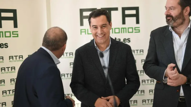 El candidato del PP a la Presidencia de la Junta de Andalucía, Juanma Moreno El candidato del PP a la Presidencia de la Junta de Andalucía, Juanma Moreno