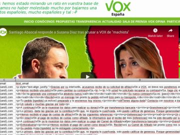 Imagen del tuit de La Nueve informando del hackeo a la web de Vox Imagen del tuit de La Nueve informando del hackeo a la web de Vox