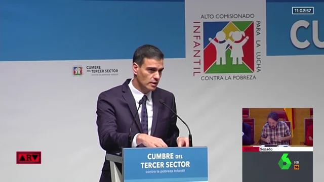 El presidente del Gobierno, Pedro Sánchez