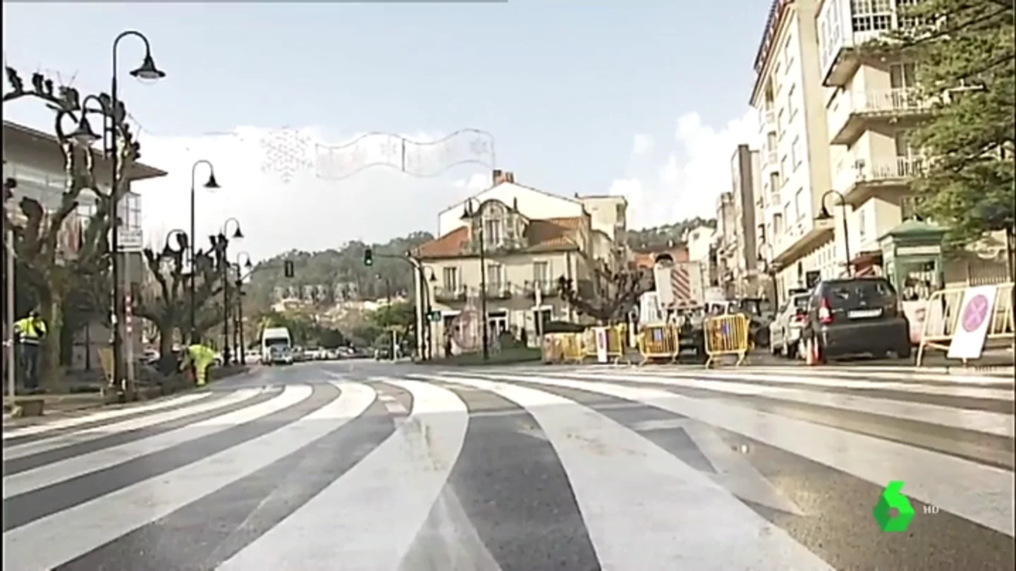 Paso de peatones de Cangas do Morrazo Paso de peatones de Cangas do Morrazo