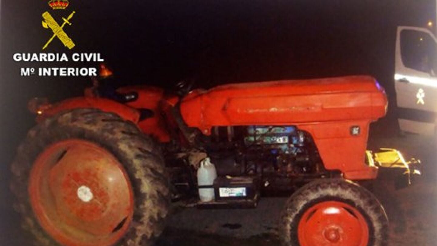 Tractor interceptado