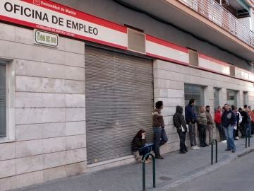Vista de una oficina de empleo Vista de una oficina de empleo