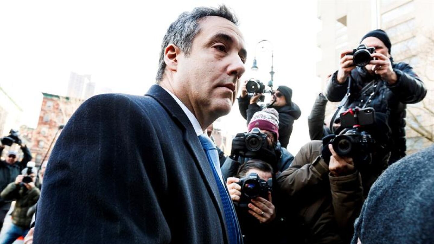 Michael Cohen exabogado de Donald Trump