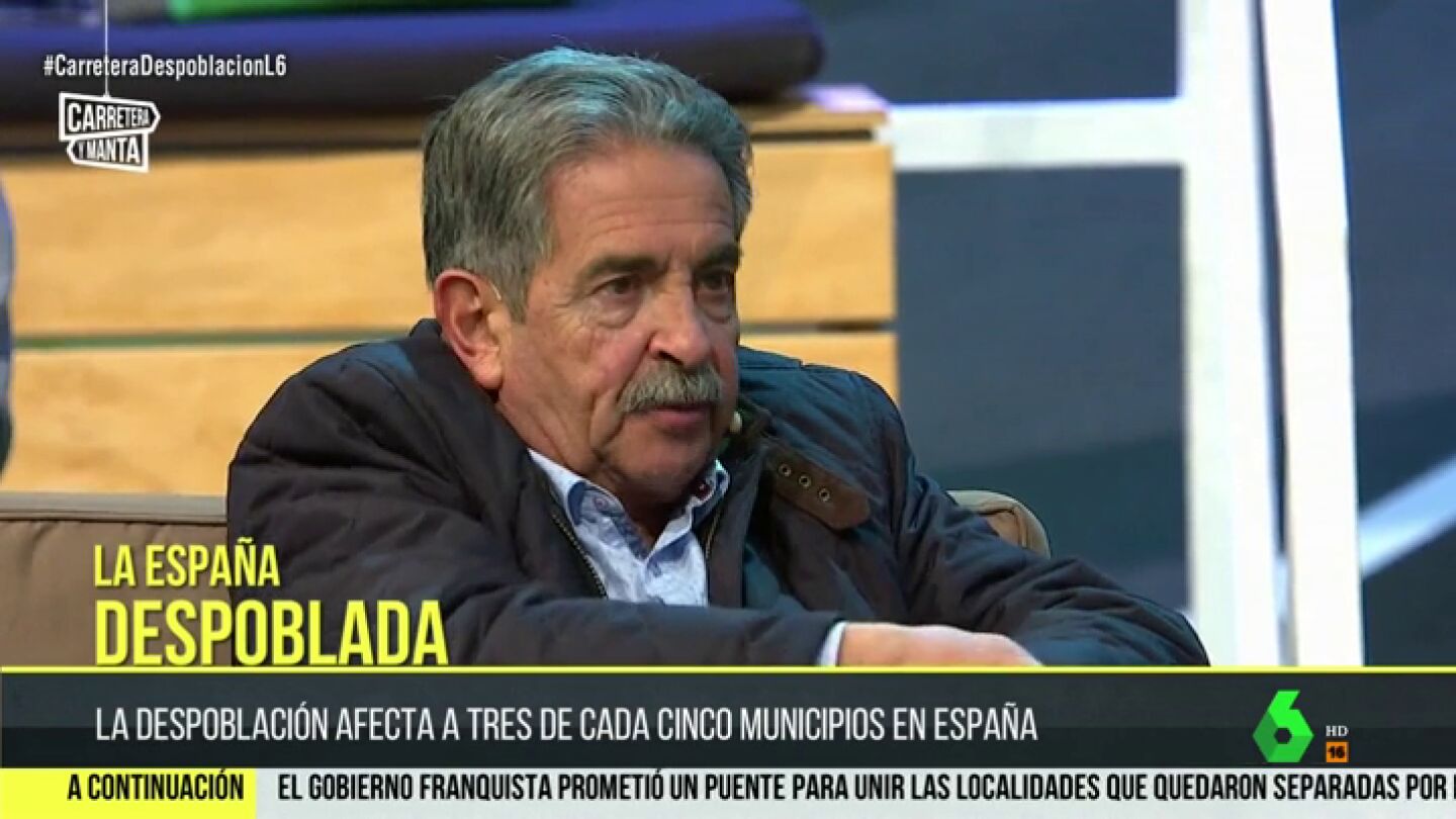 El presidente de Cantabria, Miguel &Aacute;ngel Revilla