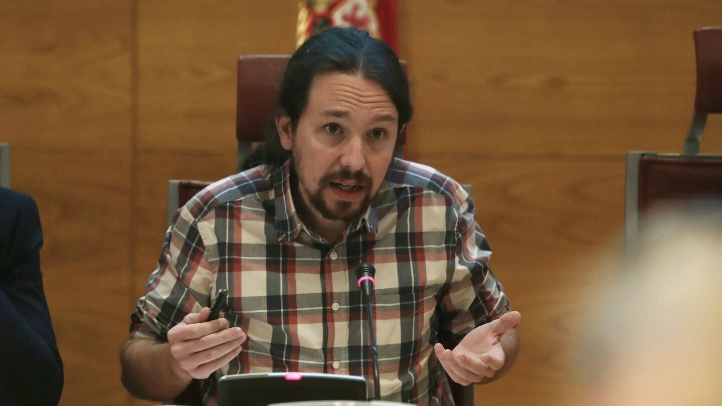  El secretario general de Podemos, Pablo Iglesias