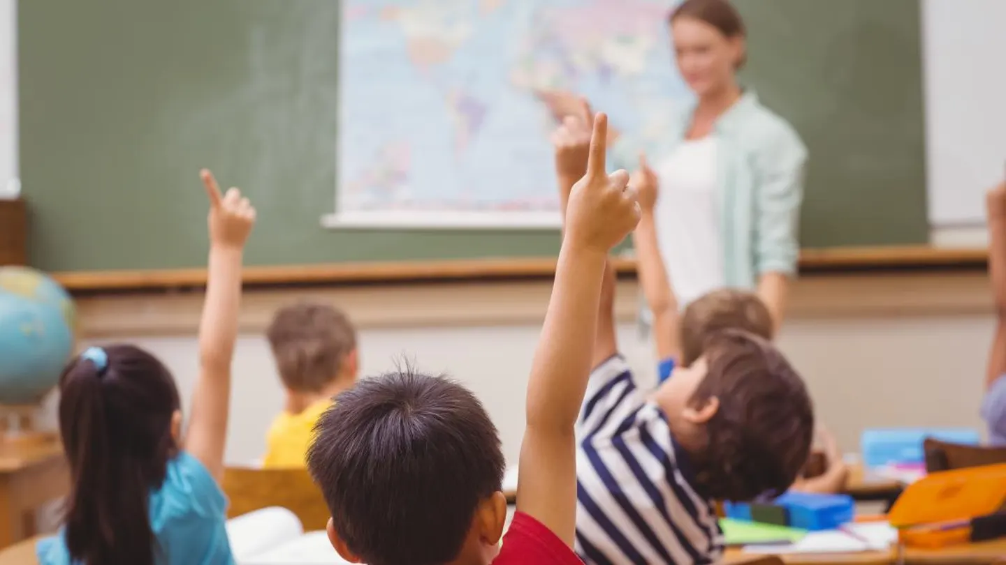 Niños en la escuela Niños en la escuela
