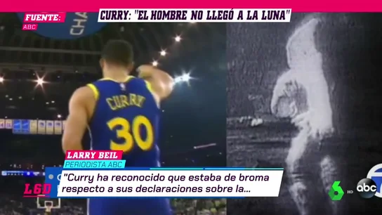 Curry pone en duda la llegada del hombre a la Luna y la NASA le responde Curry pone en duda la llegada del hombre a la Luna y la NASA le responde