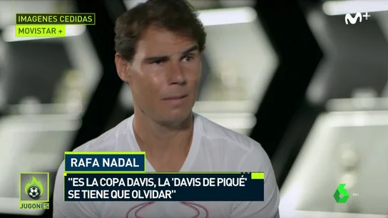 Nadal: "Se tiene que dejar de decir la 'Davis de Piqué'. Eso no ayuda a la competición" Nadal: "Se tiene que dejar de decir la 'Davis de Piqué'. Eso no ayuda a la competición"