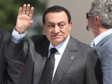 El ex presidente egipcio Hosni Mubarak El ex presidente egipcio Hosni Mubarak