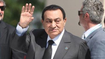El ex presidente egipcio Hosni Mubarak