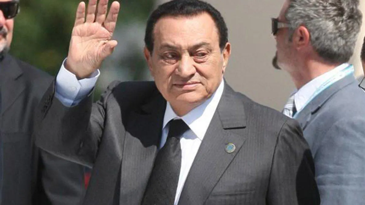 El ex presidente egipcio Hosni Mubarak