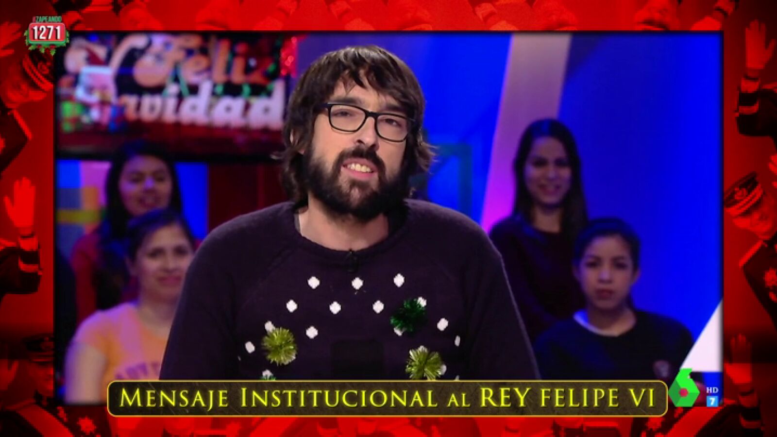El mensaje institucional de Zapeando al Rey Felipe VI: "&iquest;Por qu&eacute; no pronunci&oacute; la palabra pollo en su dicurso navide&ntilde;o?"