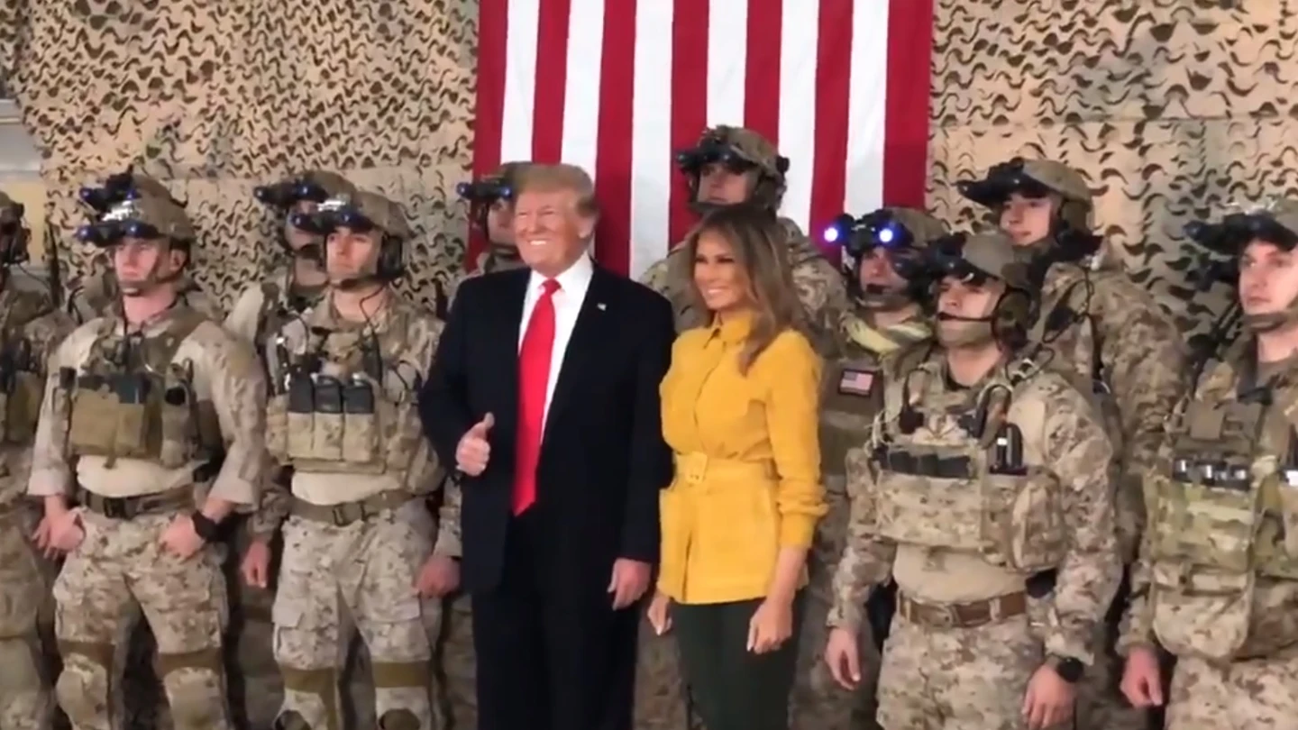 El presidente de EEUU, Donald Trump, y la primera dama, Melania Trump El presidente de EEUU, Donald Trump, y la primera dama, Melania Trump