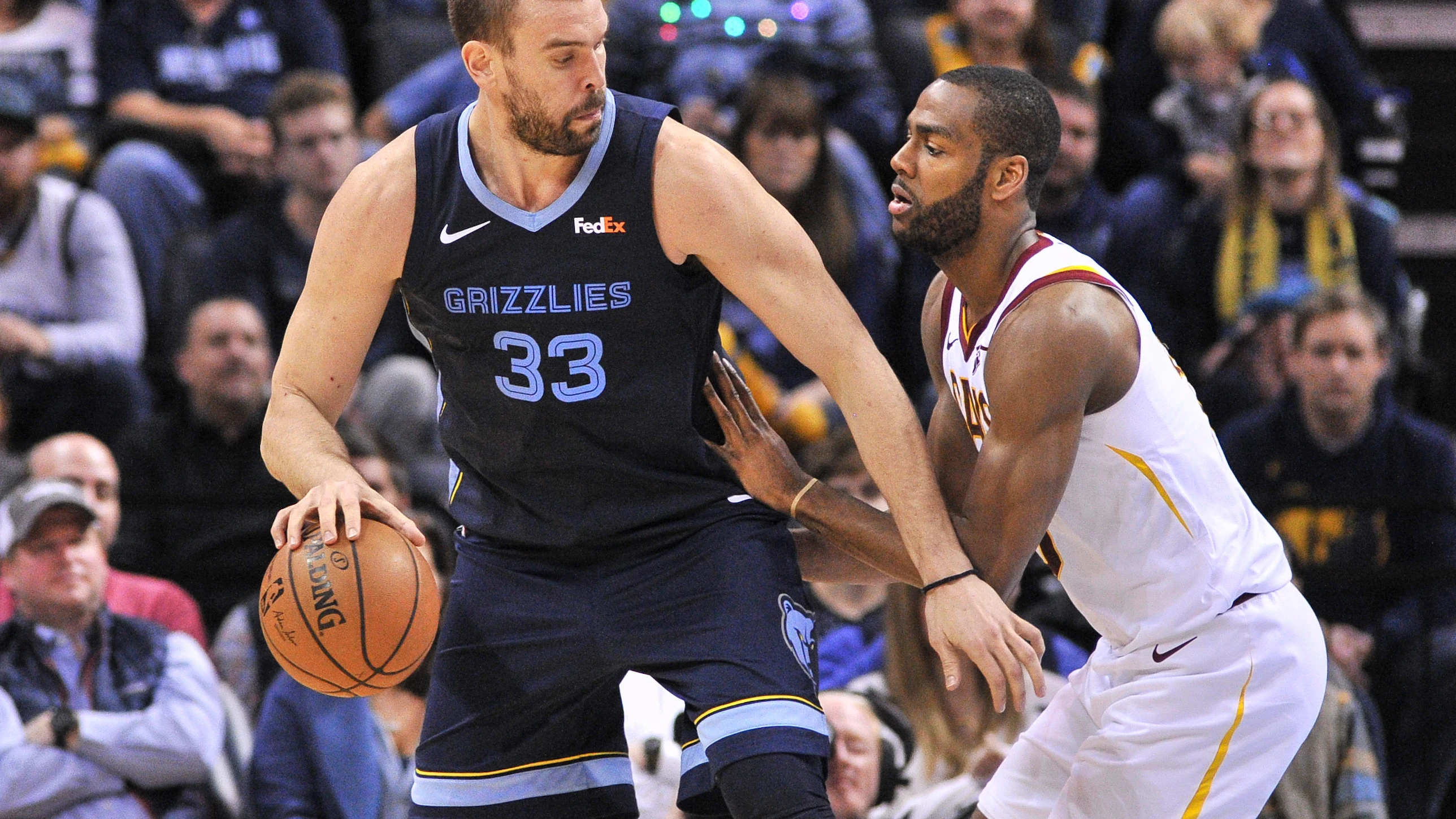 Marc Gasol, en acción ante los Cavaliers