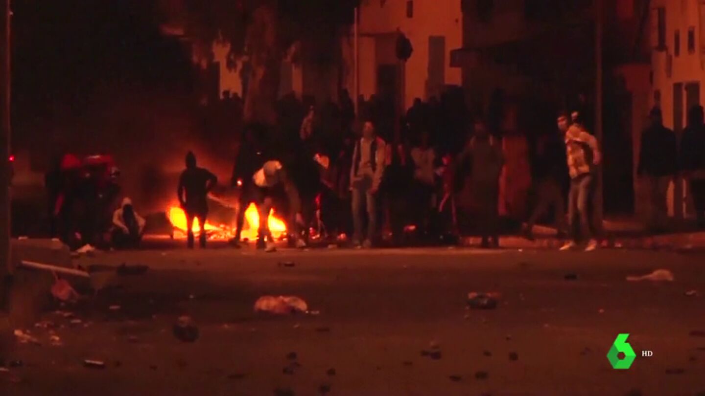 Tercera noche del resurgir de la 'Primavera &Aacute;rabe' en T&uacute;nez