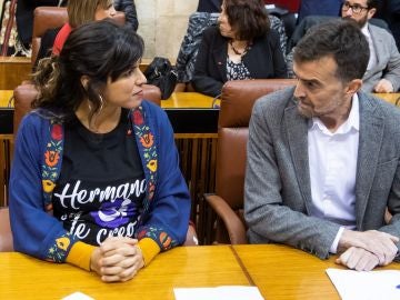 Los líderes de Adelante Andalucía, Teresa Rodríguez, y Antonio Maíllo Los líderes de Adelante Andalucía, Teresa Rodríguez, y Antonio Maíllo