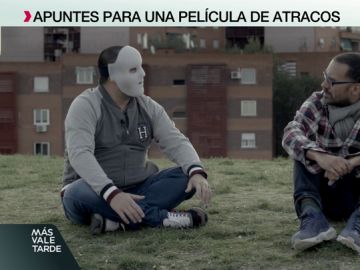 'Flako' aparece siempre con una máscara en la película 'Flako' aparece siempre con una máscara en la película
