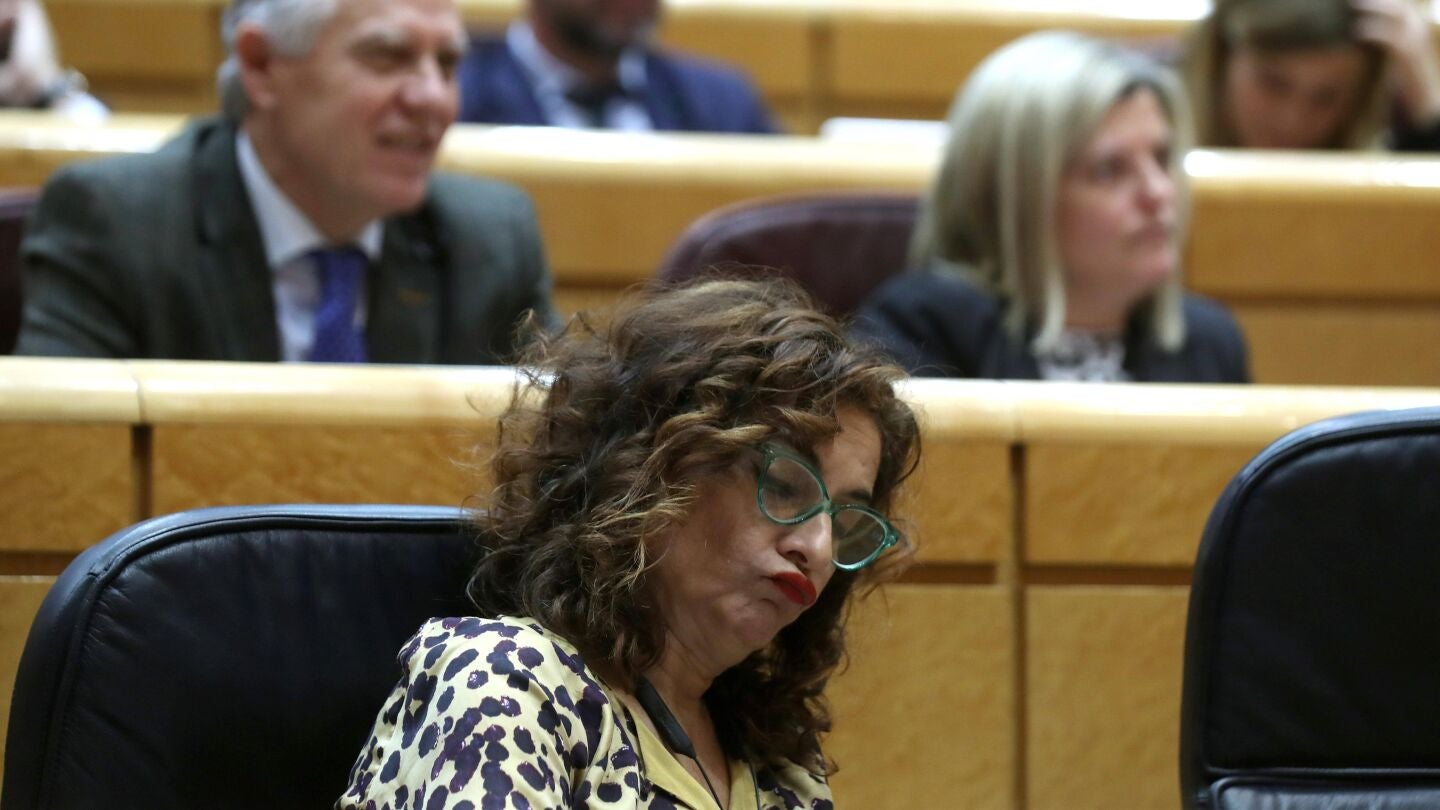  La ministra de Hacienda, Mar&iacute;a Jesus Montero