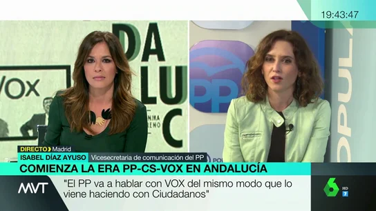 Isabel Díaz Ayuso, vicesecretaria de comunicación del PP Isabel Díaz Ayuso, vicesecretaria de comunicación del PP