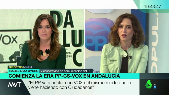 Isabel Díaz Ayuso, vicesecretaria de comunicación del PP