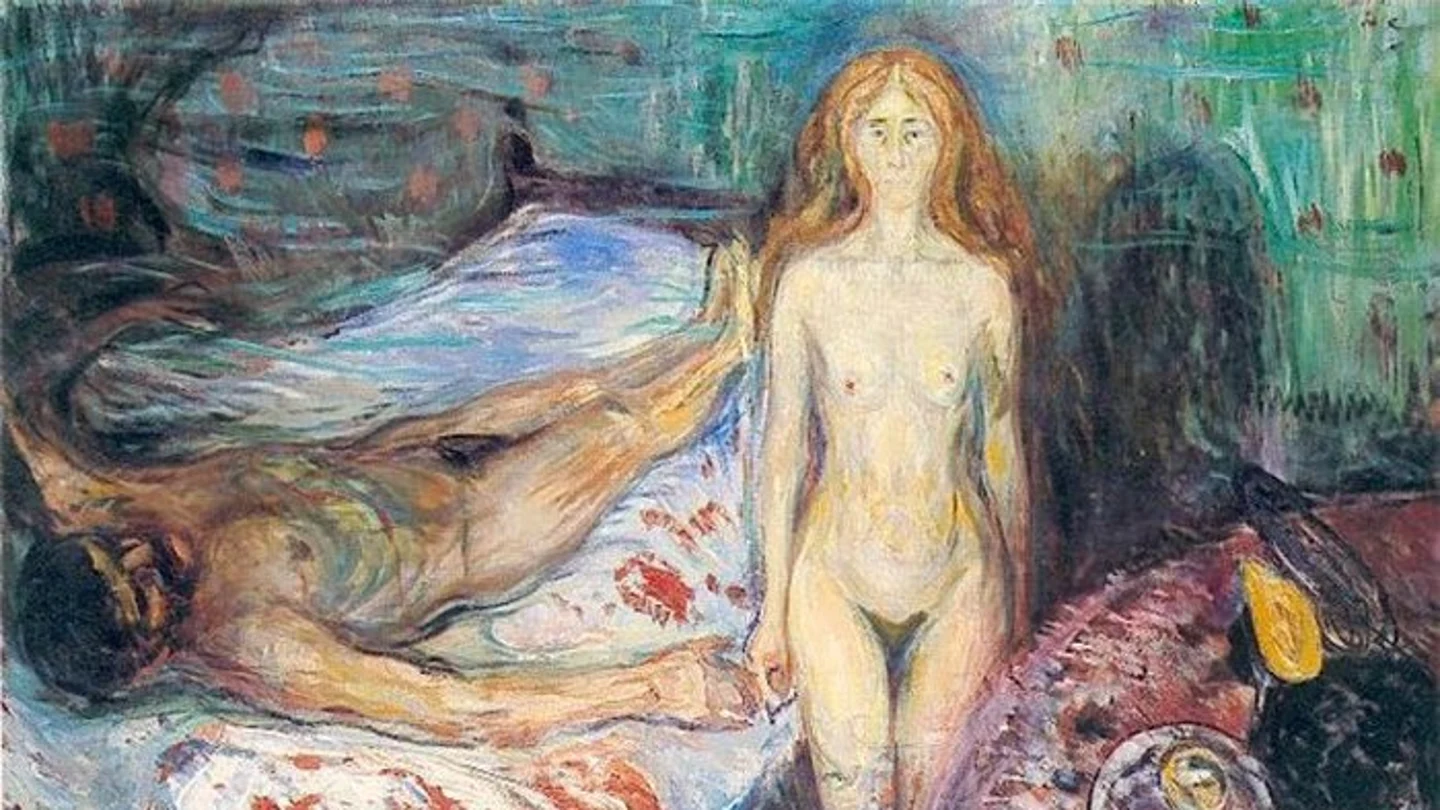 Muerte de Marat, de Edvard Munch Muerte de Marat, de Edvard Munch