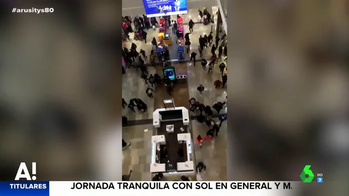 Estampida en un centro comercial en Londres