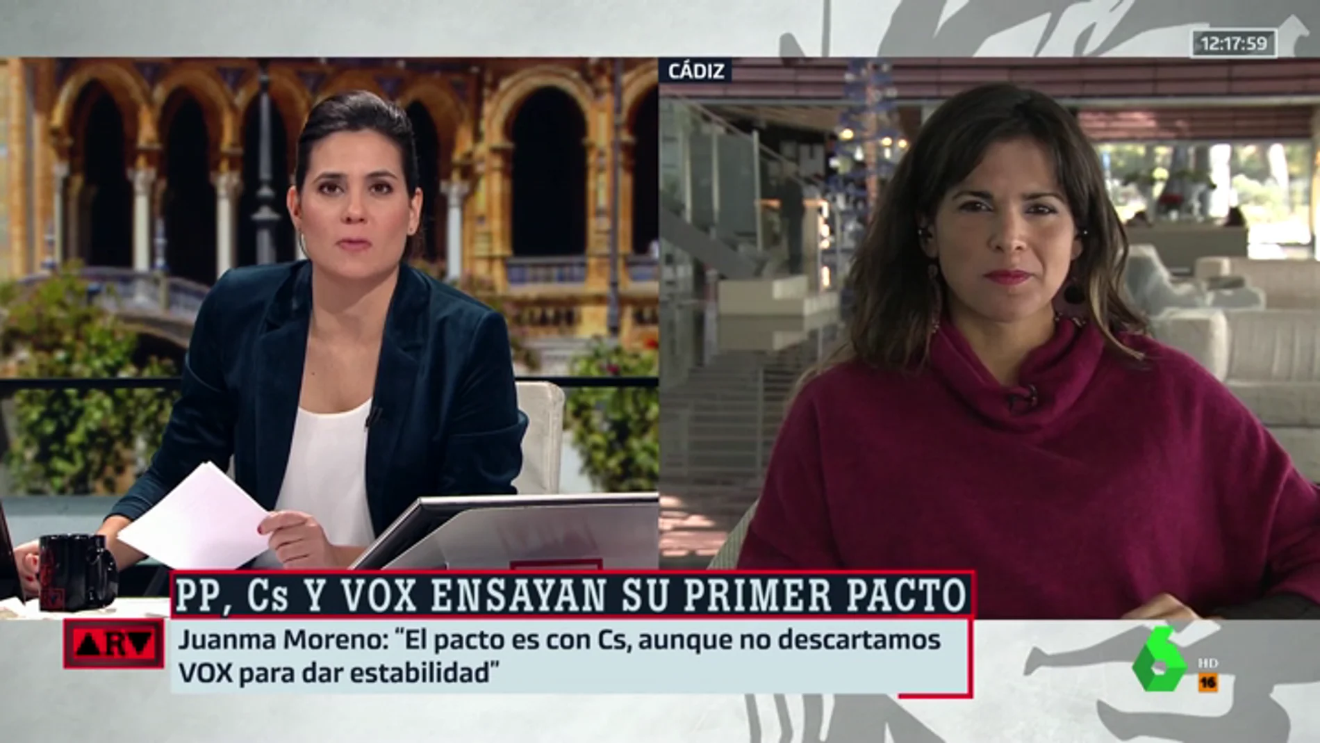 Teresa Rodríguez: "El acuerdo de PP, Cs y Vox pone en riesgo los derechos conquistados con mucho esfuerzo por el pueblo andaluz"