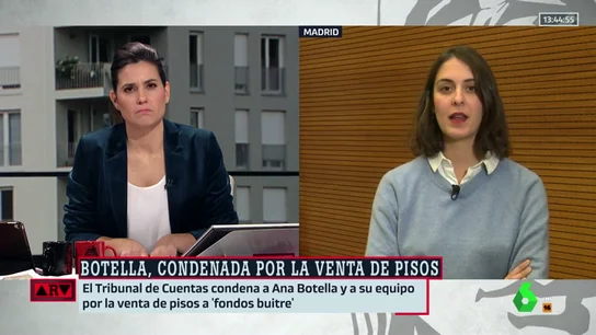 Rita Maestre, sobre la sentencia contra los fondos buitre: "No se trata sólo de Ana Botella, algunos de sus altos cargos son viceconsejeros en la Comunidad de Madrid" Rita Maestre, sobre la sentencia contra los fondos buitre: "No se trata sólo de Ana Botella, algunos de sus altos cargos son viceconsejeros en la Comunidad de Madrid"