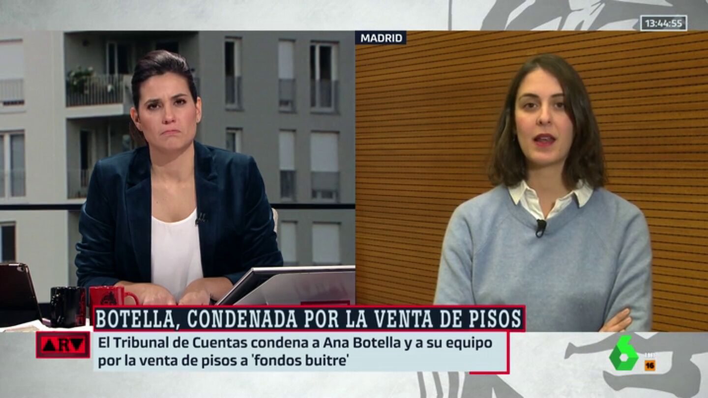 Rita Maestre, sobre la sentencia contra los fondos buitre: "No se trata s&oacute;lo de Ana Botella, algunos de sus altos cargos son viceconsejeros en la Comunidad de Madrid"