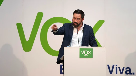 El presidente de Vox, Santiago Abascal El presidente de Vox, Santiago Abascal
