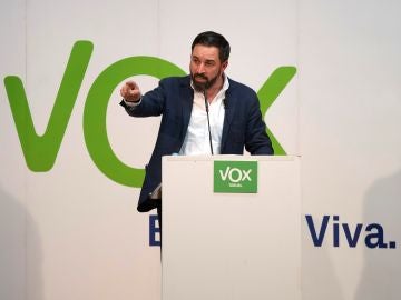 El presidente de Vox, Santiago Abascal El presidente de Vox, Santiago Abascal