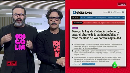 Informe Mongolia: "Estamos hartos de que la ultraderecha moderada quiera quitar las leyes que protegen a las mujeres en peligro" Informe Mongolia: "Estamos hartos de que la ultraderecha moderada quiera quitar las leyes que protegen a las mujeres en peligro"