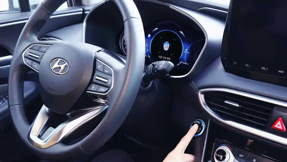 Hyundai Santa Fe arranque con huella digital