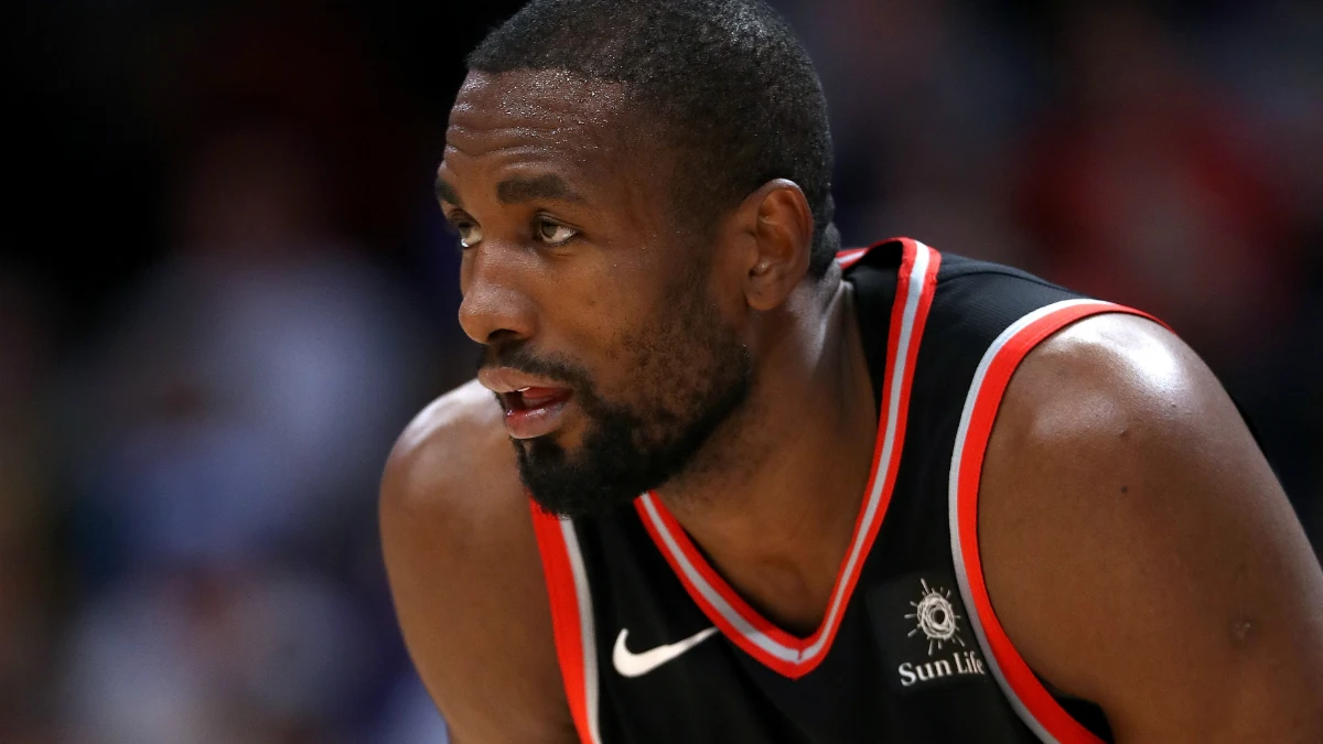 Serge Ibaka, con los Raptors